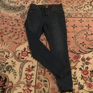 Topshop high-waisted skinny jeans